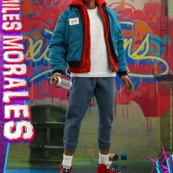 Maybang's Collectibles Hot Toys Marvel Comics Spider-Man: Into The Spider-Verse Miles Morales 1/6 Scale Collectible Figure