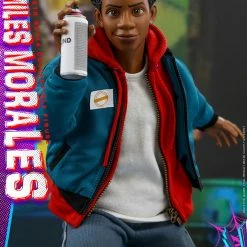 Maybang's Collectibles Hot Toys Marvel Comics Spider-Man: Into The Spider-Verse Miles Morales 1/6 Scale Collectible Figure