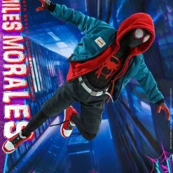 Maybang's Collectibles Hot Toys Marvel Comics Spider-Man: Into The Spider-Verse Miles Morales 1/6 Scale Collectible Figure
