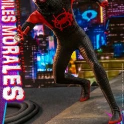 Maybang's Collectibles Hot Toys Marvel Comics Spider-Man: Into The Spider-Verse Miles Morales 1/6 Scale Collectible Figure