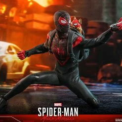 Maybang's Collectibles Hot Toys Marvel's Spider-Man Miles Morales Spider-Man (Miles Morales) 1/6 Scale Collectible Figure