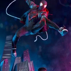 Maybang's Collectibles Sideshow Marvel Comics Spider-Man Miles Morales Premium Format Figure Statue Sideshow Collectibles
