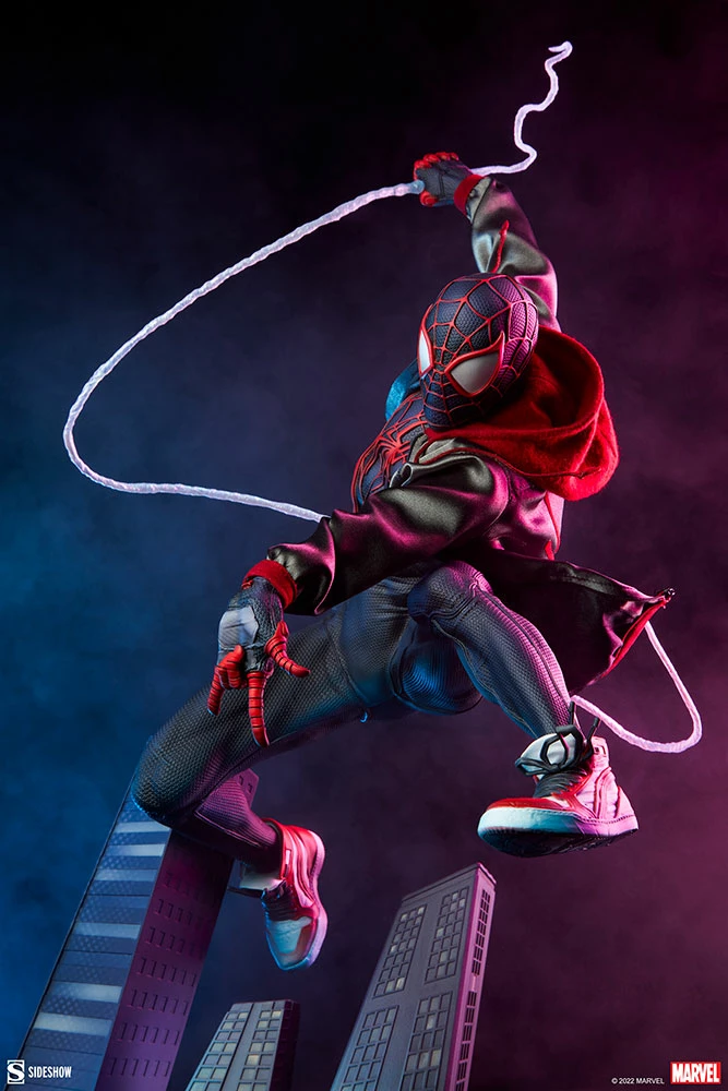 Maybang's Collectibles Sideshow Marvel Comics Spider-Man Miles Morales Premium Format Figure Statue Sideshow Collectibles 2 Maybang's Collectibles Sideshow Marvel Comics Spider-Man Miles Morales Premium Format Figure Statue Sideshow Collectibles