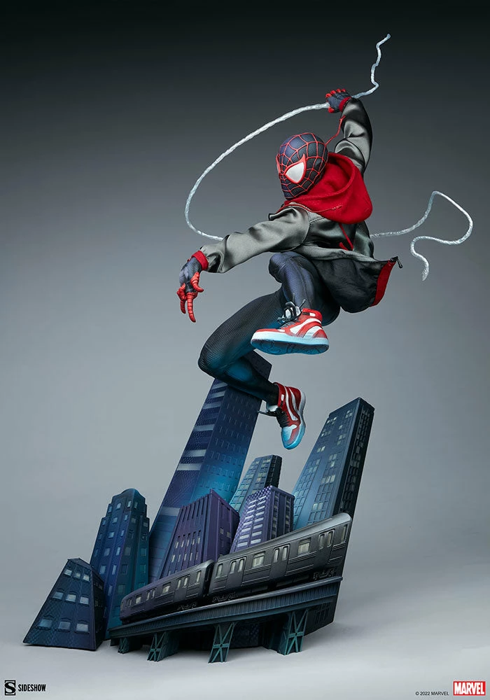 Maybang's Collectibles Sideshow Marvel Comics Spider-Man Miles Morales Premium Format Figure Statue Sideshow Collectibles 6 Maybang's Collectibles Sideshow Marvel Comics Spider-Man Miles Morales Premium Format Figure Statue Sideshow Collectibles