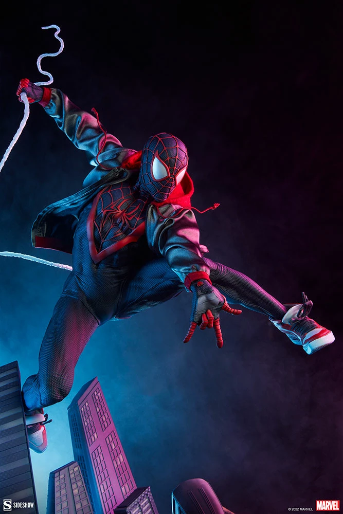 Maybang's Collectibles Sideshow Marvel Comics Spider-Man Miles Morales Premium Format Figure Statue Sideshow Collectibles 13 Maybang's Collectibles Sideshow Marvel Comics Spider-Man Miles Morales Premium Format Figure Statue Sideshow Collectibles