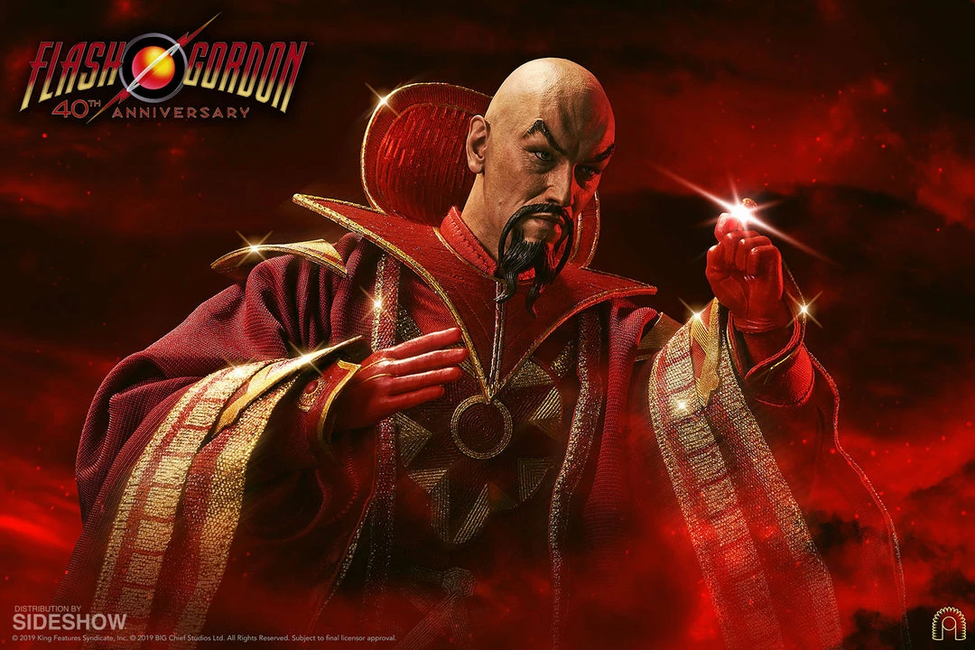 Maybang's Collectibles BIG Chief Studios Flash Gordon 40th Anniversary Ming The Merciless - Emperor Of Mongo 1/6 Scale Collectible Figure Others 15 Maybang's Collectibles BIG Chief Studios Flash Gordon 40th Anniversary Ming The Merciless - Emperor Of Mongo 1/6 Scale Collectible Figure Others