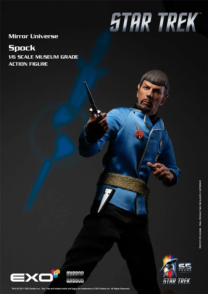 Maybang's Collectibles Others EXO-6 Star Trek The Original Series Mirror Universe Spock 1/6 Scale 12" Collectible Figure 4 Maybang's Collectibles Others EXO-6 Star Trek The Original Series Mirror Universe Spock 1/6 Scale 12" Collectible Figure