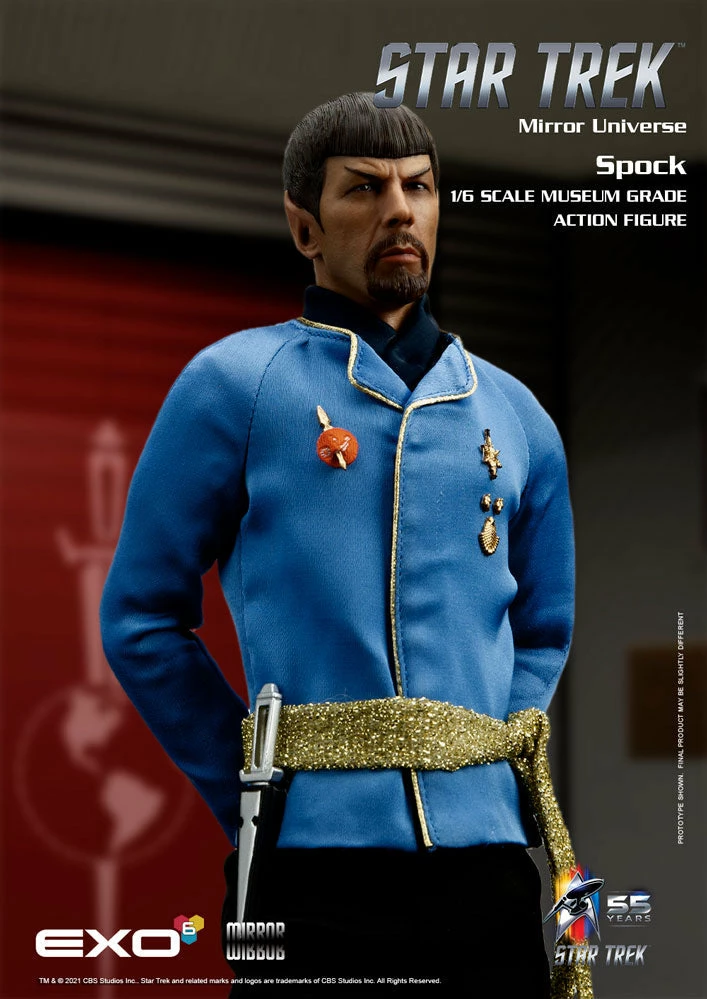 Maybang's Collectibles Others EXO-6 Star Trek The Original Series Mirror Universe Spock 1/6 Scale 12" Collectible Figure 6 Maybang's Collectibles Others EXO-6 Star Trek The Original Series Mirror Universe Spock 1/6 Scale 12" Collectible Figure