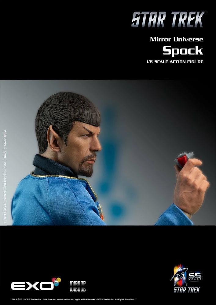 Maybang's Collectibles Others EXO-6 Star Trek The Original Series Mirror Universe Spock 1/6 Scale 12" Collectible Figure 8 Maybang's Collectibles Others EXO-6 Star Trek The Original Series Mirror Universe Spock 1/6 Scale 12" Collectible Figure