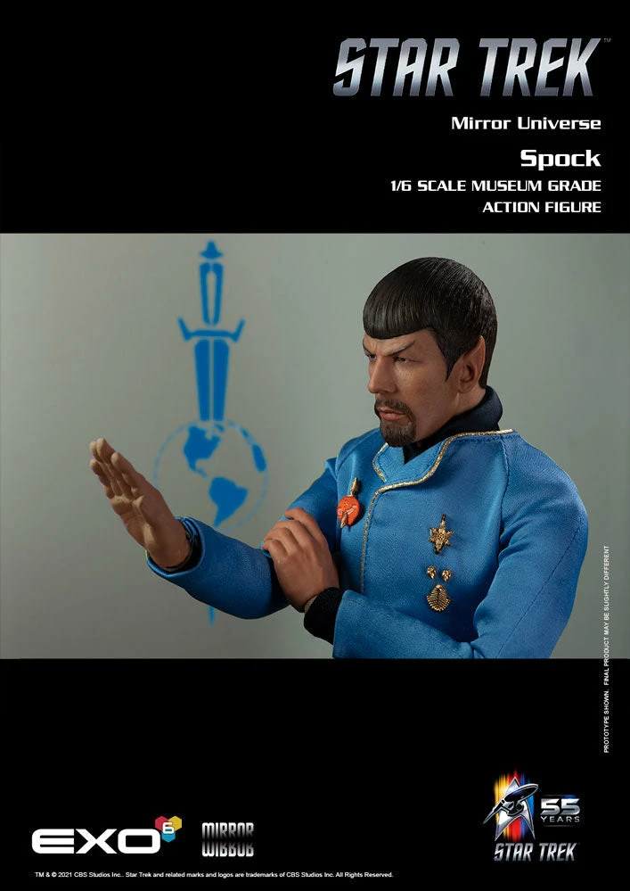 Maybang's Collectibles Others EXO-6 Star Trek The Original Series Mirror Universe Spock 1/6 Scale 12" Collectible Figure 9 Maybang's Collectibles Others EXO-6 Star Trek The Original Series Mirror Universe Spock 1/6 Scale 12" Collectible Figure
