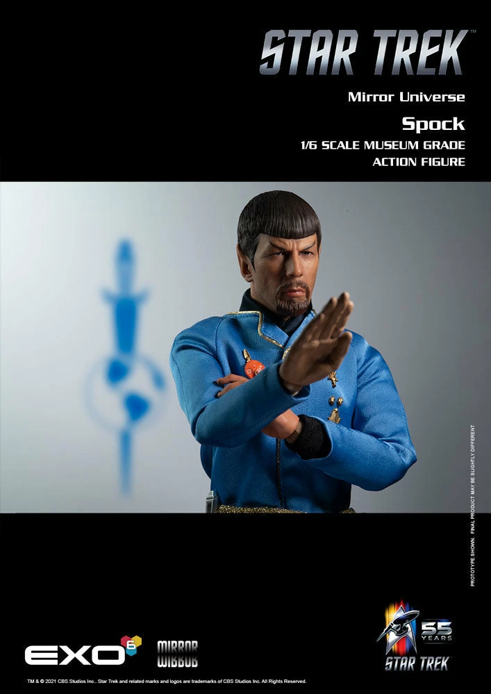 Maybang's Collectibles Others EXO-6 Star Trek The Original Series Mirror Universe Spock 1/6 Scale 12" Collectible Figure 10 Maybang's Collectibles Others EXO-6 Star Trek The Original Series Mirror Universe Spock 1/6 Scale 12" Collectible Figure