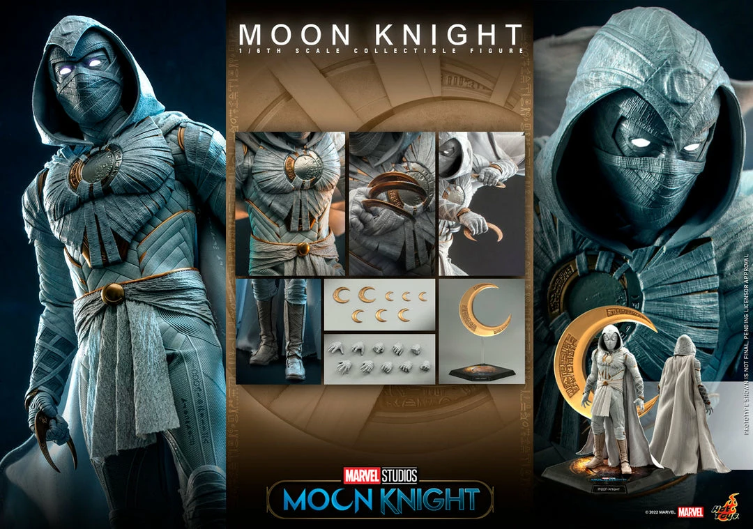 Maybang's Collectibles Hot Toys Marvel Television Masterpiece SeriesMoon Knight Moon Knight 1/6 Scale 12" Collectible Figure 18 Maybang's Collectibles Hot Toys Marvel Television Masterpiece SeriesMoon Knight Moon Knight 1/6 Scale 12" Collectible Figure