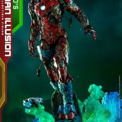 Maybang's Collectibles Hot Toys Marvel Comics Spider-Man Far From Home Mysterio's Iron Man Illusion 1/6 Scale Collectible Figure