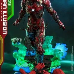Maybang's Collectibles Hot Toys Marvel Comics Spider-Man Far From Home Mysterio's Iron Man Illusion 1/6 Scale Collectible Figure