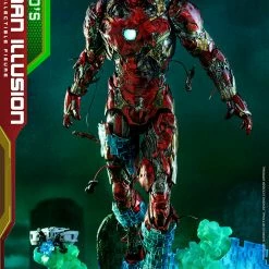 Maybang's Collectibles Hot Toys Marvel Comics Spider-Man Far From Home Mysterio's Iron Man Illusion 1/6 Scale Collectible Figure