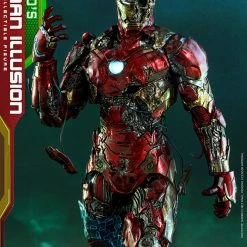 Maybang's Collectibles Hot Toys Marvel Comics Spider-Man Far From Home Mysterio's Iron Man Illusion 1/6 Scale Collectible Figure