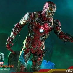 Maybang's Collectibles Hot Toys Marvel Comics Spider-Man Far From Home Mysterio's Iron Man Illusion 1/6 Scale Collectible Figure