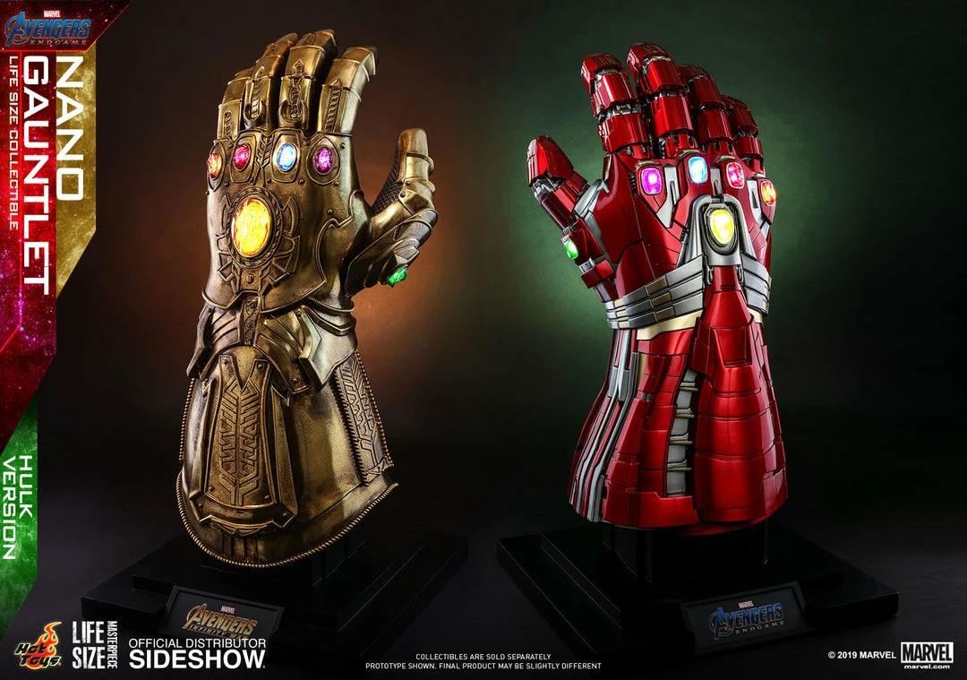 Maybang's Collectibles Hot Toys Marvel Comics Avengers Endgame Nano Gauntlet (Hulk Version) Life Size Movie Prop Replica 4 Maybang's Collectibles Hot Toys Marvel Comics Avengers Endgame Nano Gauntlet (Hulk Version) Life Size Movie Prop Replica