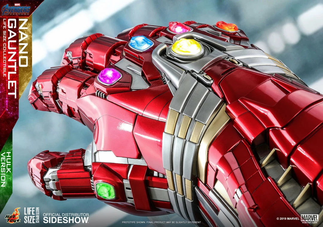 Maybang's Collectibles Hot Toys Marvel Comics Avengers Endgame Nano Gauntlet (Hulk Version) Life Size Movie Prop Replica 7 Maybang's Collectibles Hot Toys Marvel Comics Avengers Endgame Nano Gauntlet (Hulk Version) Life Size Movie Prop Replica