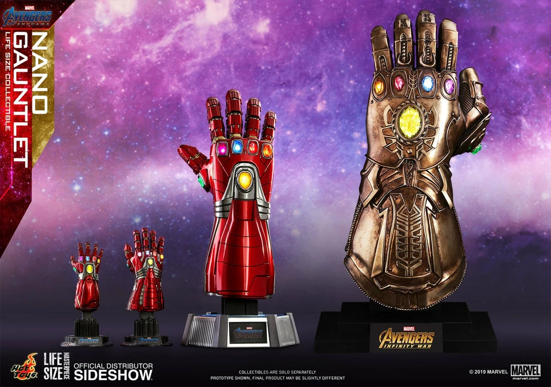Maybang's Collectibles Hot Toys Marvel Comics Avengers Endgame Iron Man Nano Gauntlet Life Size Movie Prop Replica 2 Maybang's Collectibles Hot Toys Marvel Comics Avengers Endgame Iron Man Nano Gauntlet Life Size Movie Prop Replica