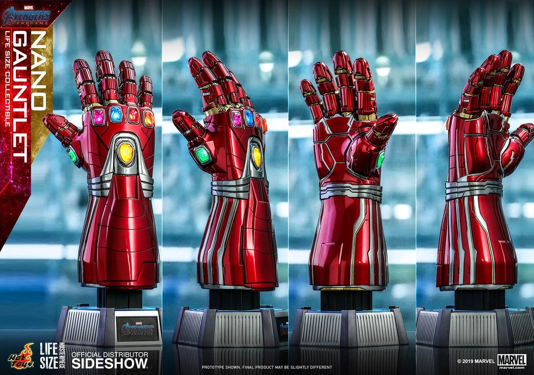 Maybang's Collectibles Hot Toys Marvel Comics Avengers Endgame Iron Man Nano Gauntlet Life Size Movie Prop Replica 7 Maybang's Collectibles Hot Toys Marvel Comics Avengers Endgame Iron Man Nano Gauntlet Life Size Movie Prop Replica
