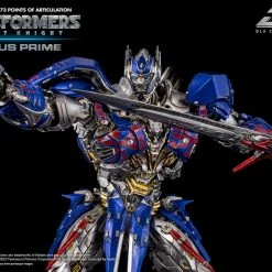 Maybang's Collectibles Threezero Transformers The Last Knight DLX Scale Collectible Series Optimus Prime Diecast Action Figure