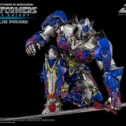 Maybang's Collectibles Threezero Transformers The Last Knight DLX Scale Collectible Series Optimus Prime Diecast Action Figure
