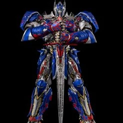 Maybang's Collectibles Threezero Transformers The Last Knight DLX Scale Collectible Series Optimus Prime Diecast Action Figure