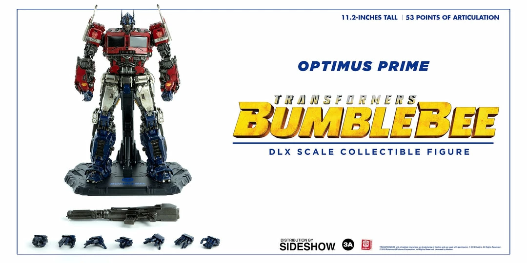 Maybang's Collectibles ThreeA Toys Transformers Bumblebee Movie Optimus Prime DLX Scale - Die-Cast Metal Collectible Figure ThreeA 3A 1 Maybang's Collectibles ThreeA Toys Transformers Bumblebee Movie Optimus Prime DLX Scale - Die-Cast Metal Collectible Figure ThreeA 3A
