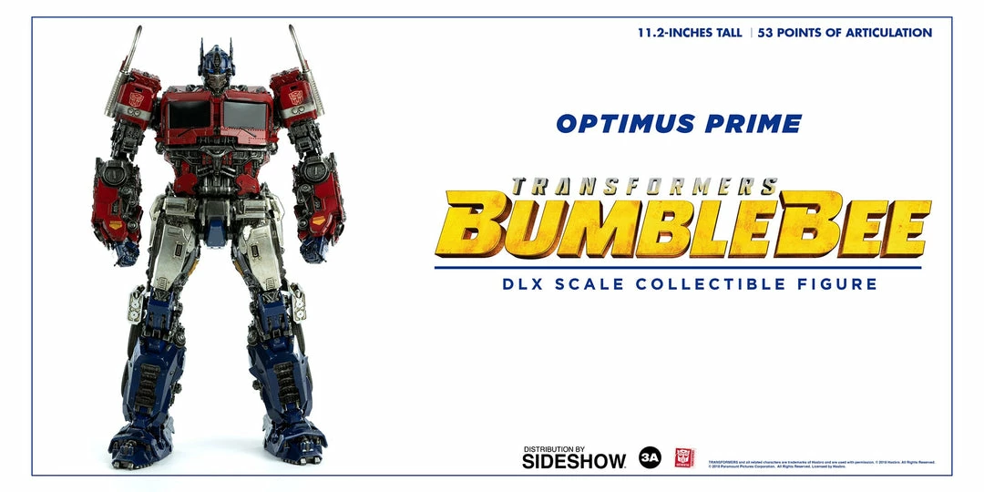 Maybang's Collectibles ThreeA Toys Transformers Bumblebee Movie Optimus Prime DLX Scale - Die-Cast Metal Collectible Figure ThreeA 3A 2 Maybang's Collectibles ThreeA Toys Transformers Bumblebee Movie Optimus Prime DLX Scale - Die-Cast Metal Collectible Figure ThreeA 3A