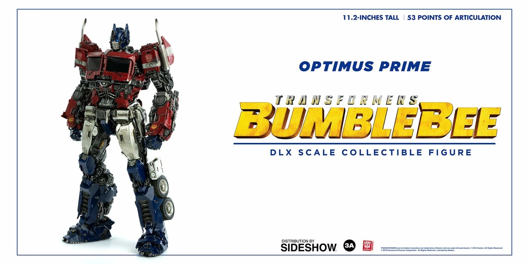 Maybang's Collectibles ThreeA Toys Transformers Bumblebee Movie Optimus Prime DLX Scale - Die-Cast Metal Collectible Figure ThreeA 3A 3 Maybang's Collectibles ThreeA Toys Transformers Bumblebee Movie Optimus Prime DLX Scale - Die-Cast Metal Collectible Figure ThreeA 3A