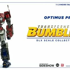 Maybang's Collectibles ThreeA Toys Transformers Bumblebee Movie Optimus Prime DLX Scale - Die-Cast Metal Collectible Figure ThreeA 3A 32 Maybang's Collectibles ThreeA Toys Transformers Bumblebee Movie Optimus Prime DLX Scale - Die-Cast Metal Collectible Figure ThreeA 3A