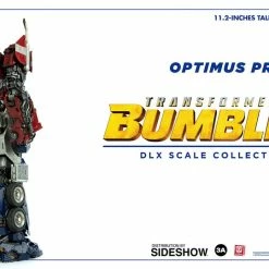 Maybang's Collectibles ThreeA Toys Transformers Bumblebee Movie Optimus Prime DLX Scale - Die-Cast Metal Collectible Figure ThreeA 3A 33 Maybang's Collectibles ThreeA Toys Transformers Bumblebee Movie Optimus Prime DLX Scale - Die-Cast Metal Collectible Figure ThreeA 3A