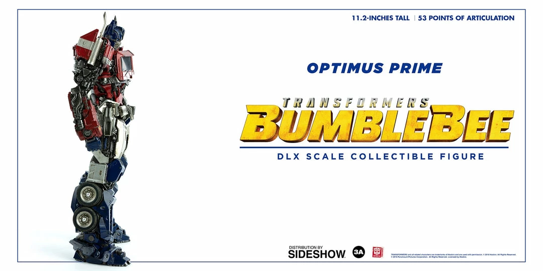 Maybang's Collectibles ThreeA Toys Transformers Bumblebee Movie Optimus Prime DLX Scale - Die-Cast Metal Collectible Figure ThreeA 3A 8 Maybang's Collectibles ThreeA Toys Transformers Bumblebee Movie Optimus Prime DLX Scale - Die-Cast Metal Collectible Figure ThreeA 3A