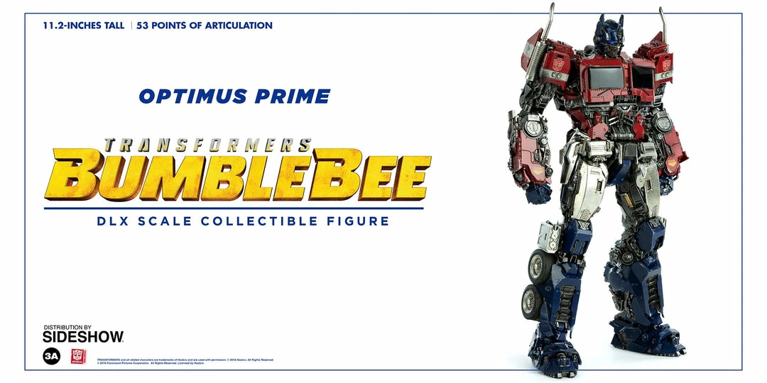 Maybang's Collectibles ThreeA Toys Transformers Bumblebee Movie Optimus Prime DLX Scale - Die-Cast Metal Collectible Figure ThreeA 3A 9 Maybang's Collectibles ThreeA Toys Transformers Bumblebee Movie Optimus Prime DLX Scale - Die-Cast Metal Collectible Figure ThreeA 3A