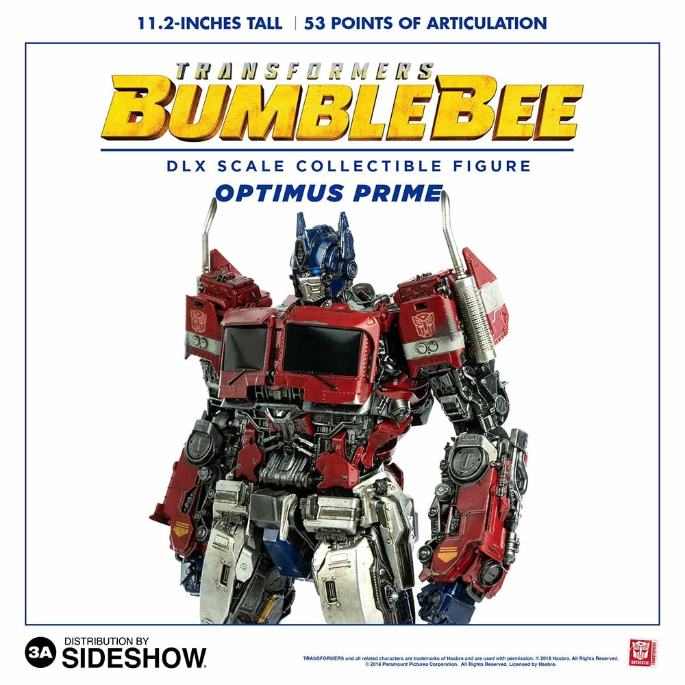 Maybang's Collectibles ThreeA Toys Transformers Bumblebee Movie Optimus Prime DLX Scale - Die-Cast Metal Collectible Figure ThreeA 3A 10 Maybang's Collectibles ThreeA Toys Transformers Bumblebee Movie Optimus Prime DLX Scale - Die-Cast Metal Collectible Figure ThreeA 3A