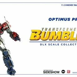 Maybang's Collectibles ThreeA Toys Transformers Bumblebee Movie Optimus Prime DLX Scale - Die-Cast Metal Collectible Figure ThreeA 3A 39 Maybang's Collectibles ThreeA Toys Transformers Bumblebee Movie Optimus Prime DLX Scale - Die-Cast Metal Collectible Figure ThreeA 3A