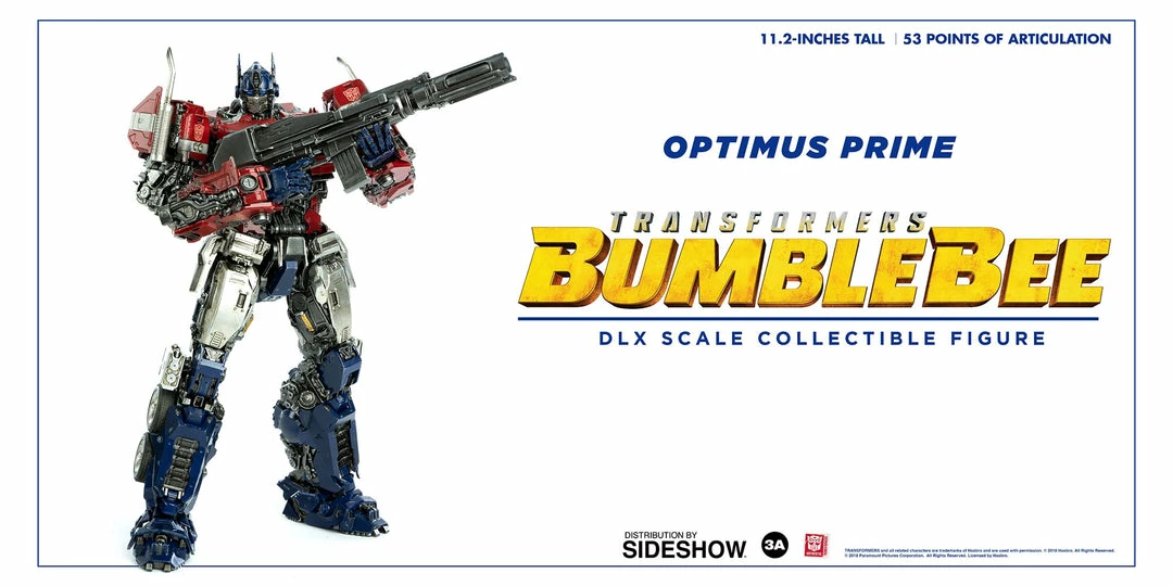 Maybang's Collectibles ThreeA Toys Transformers Bumblebee Movie Optimus Prime DLX Scale - Die-Cast Metal Collectible Figure ThreeA 3A 14 Maybang's Collectibles ThreeA Toys Transformers Bumblebee Movie Optimus Prime DLX Scale - Die-Cast Metal Collectible Figure ThreeA 3A