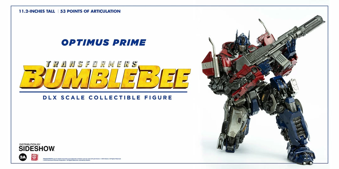 Maybang's Collectibles ThreeA Toys Transformers Bumblebee Movie Optimus Prime DLX Scale - Die-Cast Metal Collectible Figure ThreeA 3A 15 Maybang's Collectibles ThreeA Toys Transformers Bumblebee Movie Optimus Prime DLX Scale - Die-Cast Metal Collectible Figure ThreeA 3A
