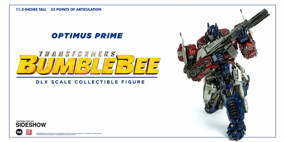 Maybang's Collectibles ThreeA Toys Transformers Bumblebee Movie Optimus Prime DLX Scale - Die-Cast Metal Collectible Figure ThreeA 3A 16 Maybang's Collectibles ThreeA Toys Transformers Bumblebee Movie Optimus Prime DLX Scale - Die-Cast Metal Collectible Figure ThreeA 3A