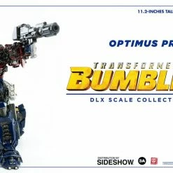 Maybang's Collectibles ThreeA Toys Transformers Bumblebee Movie Optimus Prime DLX Scale - Die-Cast Metal Collectible Figure ThreeA 3A 43 Maybang's Collectibles ThreeA Toys Transformers Bumblebee Movie Optimus Prime DLX Scale - Die-Cast Metal Collectible Figure ThreeA 3A