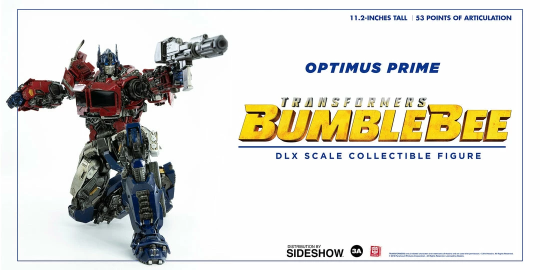 Maybang's Collectibles ThreeA Toys Transformers Bumblebee Movie Optimus Prime DLX Scale - Die-Cast Metal Collectible Figure ThreeA 3A 17 Maybang's Collectibles ThreeA Toys Transformers Bumblebee Movie Optimus Prime DLX Scale - Die-Cast Metal Collectible Figure ThreeA 3A