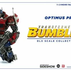 Maybang's Collectibles ThreeA Toys Transformers Bumblebee Movie Optimus Prime DLX Scale - Die-Cast Metal Collectible Figure ThreeA 3A 45 Maybang's Collectibles ThreeA Toys Transformers Bumblebee Movie Optimus Prime DLX Scale - Die-Cast Metal Collectible Figure ThreeA 3A