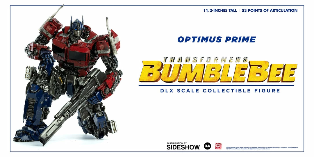 Maybang's Collectibles ThreeA Toys Transformers Bumblebee Movie Optimus Prime DLX Scale - Die-Cast Metal Collectible Figure ThreeA 3A 19 Maybang's Collectibles ThreeA Toys Transformers Bumblebee Movie Optimus Prime DLX Scale - Die-Cast Metal Collectible Figure ThreeA 3A