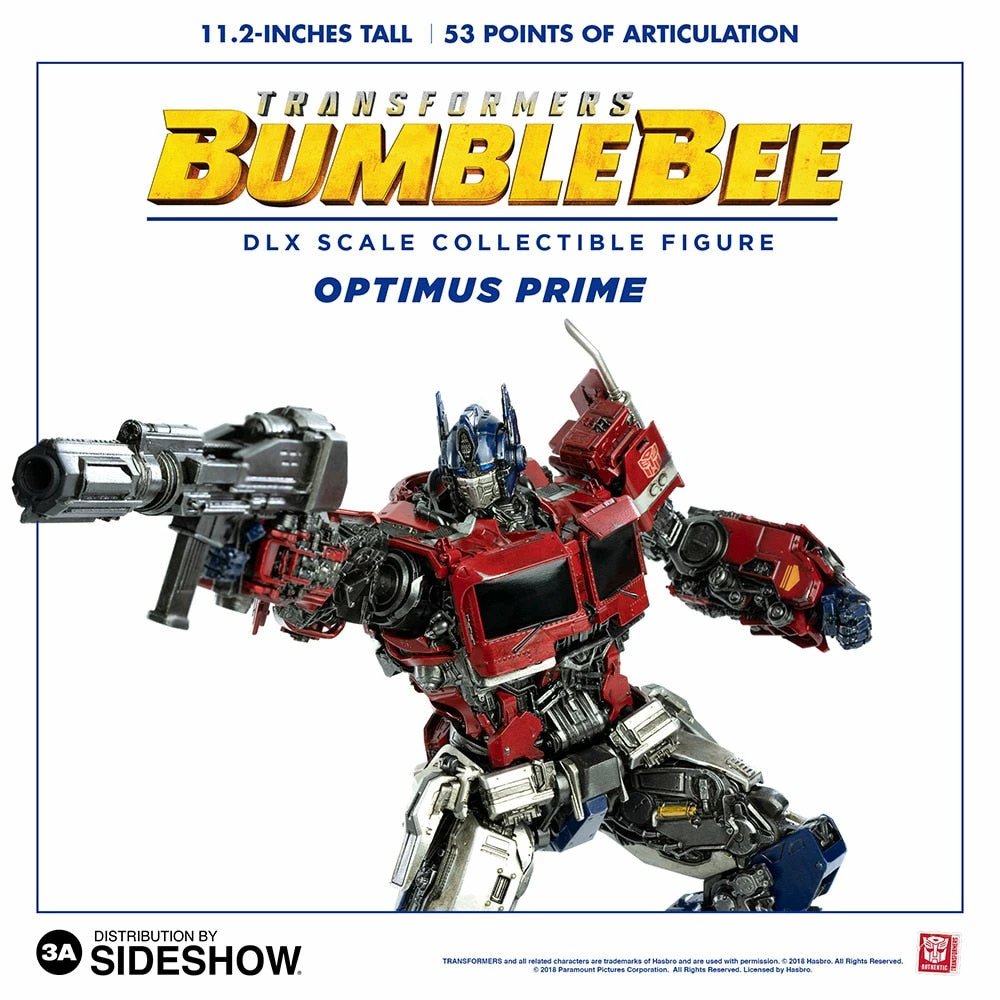 Maybang's Collectibles ThreeA Toys Transformers Bumblebee Movie Optimus Prime DLX Scale - Die-Cast Metal Collectible Figure ThreeA 3A 20 Maybang's Collectibles ThreeA Toys Transformers Bumblebee Movie Optimus Prime DLX Scale - Die-Cast Metal Collectible Figure ThreeA 3A