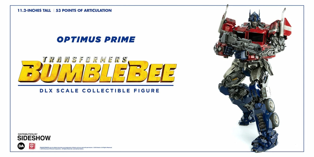Maybang's Collectibles ThreeA Toys Transformers Bumblebee Movie Optimus Prime DLX Scale - Die-Cast Metal Collectible Figure ThreeA 3A 23 Maybang's Collectibles ThreeA Toys Transformers Bumblebee Movie Optimus Prime DLX Scale - Die-Cast Metal Collectible Figure ThreeA 3A