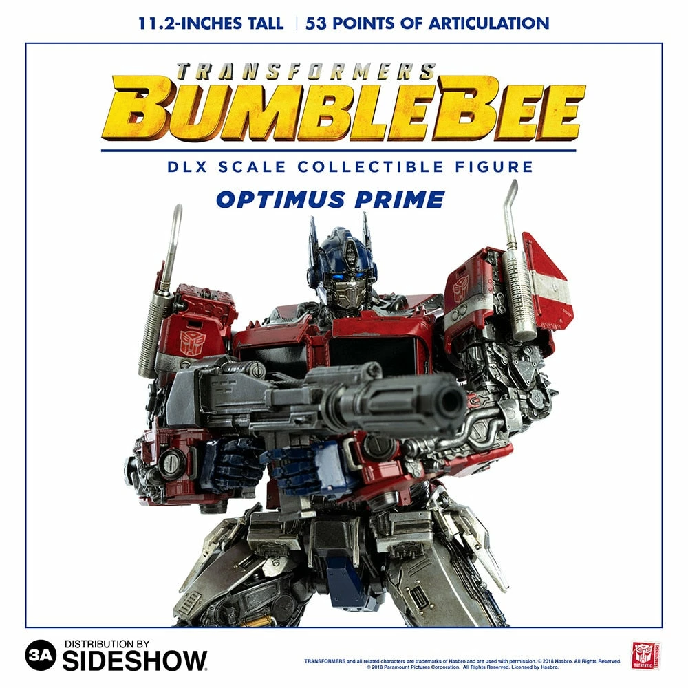 Maybang's Collectibles ThreeA Toys Transformers Bumblebee Movie Optimus Prime DLX Scale - Die-Cast Metal Collectible Figure ThreeA 3A 24 Maybang's Collectibles ThreeA Toys Transformers Bumblebee Movie Optimus Prime DLX Scale - Die-Cast Metal Collectible Figure ThreeA 3A