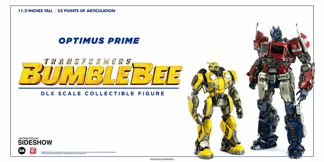 Maybang's Collectibles ThreeA Toys Transformers Bumblebee Movie Optimus Prime DLX Scale - Die-Cast Metal Collectible Figure ThreeA 3A 26 Maybang's Collectibles ThreeA Toys Transformers Bumblebee Movie Optimus Prime DLX Scale - Die-Cast Metal Collectible Figure ThreeA 3A