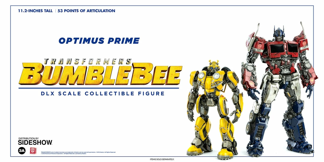 Maybang's Collectibles ThreeA Toys Transformers Bumblebee Movie Optimus Prime DLX Scale - Die-Cast Metal Collectible Figure ThreeA 3A 27 Maybang's Collectibles ThreeA Toys Transformers Bumblebee Movie Optimus Prime DLX Scale - Die-Cast Metal Collectible Figure ThreeA 3A