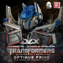 Vendor-unknown Threezero Transformers Revenge Of The Fallen DLX Scale Collectible Series Optimus Prime Die-Cast Action Figure